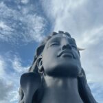 Shristi Shrestha Instagram - Shiva 🕉️💛💙 @isha.foundation ✨Happy Shivaratri :)