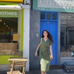 Shristi Shrestha Instagram - Our dear friend @shristishrestha casually walking on sunshine and radiating so much j🌞y with her every move 🤩🤩 She’s carrying our Saathi tote in forest green, and may or may not be hinting a new hempnath product 😉😚 - #hempnath #hemptote #london #springstyle #summer #hemp #sustainablefashion #sustainability #ecofriendlyfashion