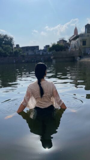 Shristi Shrestha Instagram - 💦💙