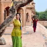 Shristi Shrestha Instagram - Kusum sarovar 🧡