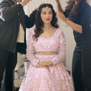 Shristi Shrestha Instagram - It was a pleasure teaming up with you all 😊
@siwangiofficial by @siwangi 🌸
Photography by kishorkayastha 
Videography by @iam_siddhant_ 
HMUA: @maskey.sakchhi & team
Creative director: @aastha_p 
Styled by: @sadhana_ranabhat 
Set by: @synematico_events 
Jewelry by: @jewels_apala