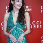 Shu Qi Instagram - #GucciCosmos#🌹 #竹節包#走進典藏展欣賞著品牌的前世今生 美妙又奇幻 🌹聽著Guccio Gucci先生創辦故事超級勵志的👍👍👍