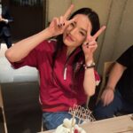 Shu Qi Instagram - 2023 4 16 天晴 ㊗️我生日快樂 願望都成真 🌹 謝謝愛我的你們💕 最後跟lay去追淚 🥳🥳🥳