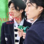 Shuzo Ohira Instagram - VALENTINO Beauty ヴァレンティノ ビューティの表参道ストアに お邪魔してきました💎 みなさんも是非🙏 #valentinobeauty #greenstravaganza #pr #gocushion #borninroma H&M: @nobusawahitoshi
