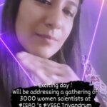 Shweta Mohan Instagram - @isro.dos #VikramSarabhaiSpaceCentre #Trivandrum #Womensday2024 #WomensAnthemSong #SthreeTheAnthem #PeNNTheAnthem