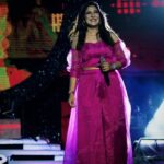 Shweta Mohan Instagram – Bespoke outfits by @ras_collective @abisubz 🙌 
Loved wearing them 💖

Wonderful clicks by @gowtham.ayyappan

#ARRLiveInConcert #shwetamohanliveinconcert 
#ConcertStyling