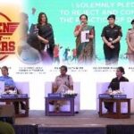 Shweta Mohan Instagram - 🌟 Celebrating International Women's Day at Lulu Mall Trivandrum was an incredible journey during Wow Week! 💃 Our visitors showed immense support and admiration for women through enthusiastic participation in each event. Highlights included the unveiling of "Sthree - The Anthem" with @raga_the_rhythm_of_art A heartfelt anthem dedicated to the strength and resilience reflected in the eyes of every woman, a tribute to the indomitable spirit of womanhood. Followed by Anti-Dowry Pledge by Smt. Divya S Iyer IAS along with other dignitaries. We were honored to host outstanding women of our forces through "Women Without Borders." Where esteemed women officers shared their inspirational stories with us all 🎉 It was a day filled with inspiration, showcasing the remarkable strength and influence of women.💪 #lulu #lulumalltvm #lulumalltrivandrum #trivandrum #WomensDay #Events