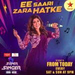 Shweta Mohan Instagram - #SuperSinger #TeluguSingingRealityShow on @starmaa starting today ! Every Saturday and Sunday at 9 pm @play_media_creations