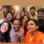 Shweta Mohan Instagram - With this amazing singers gang today at #Kochi for #KSChitra #TributeConcert 💓💫 Beautiful songs..going to be a beautiful evening !! Event by @manoramaevents @manoramaonline