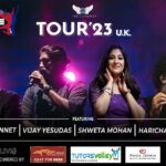 Shweta Mohan Instagram - The wait is over, Here’s Launching the First Look of our #TOUR23UK Starring @_shwetamohan_ , @haricharanmusic and @thevijayyesudas Ft. @bennetandtheband A Rocking Concert for All Ages for All Generations. Brought to you by @ukeventlife & @tutorsvalleymusic in association with @thevcompanyofficial Nov 4th @forumbirmingham Nov 5th @troxylondon Go grab your tickets! And see this trio give you an night to remember. Tickets are available on the following ticketing platforms. https://www.ukeventlife.co.uk/event-details/24/Tour_23 ---------------------------- https://www.ticketmaster.co.uk/vij.../event/36005F01D2FD264E ---------------------------- https://troxy.co.uk/.../vijay-yesudas-shweta-mohan.../ #VijayYesudas #swethamohan #Haricharan #Shweta Mohan #Haricharan #tutorsvalleymusic #music #live #concert #tour #lifestyle Designer : @sanjam_creatives Photographers and concepts @mnh_photography_ @lens_with_wheels