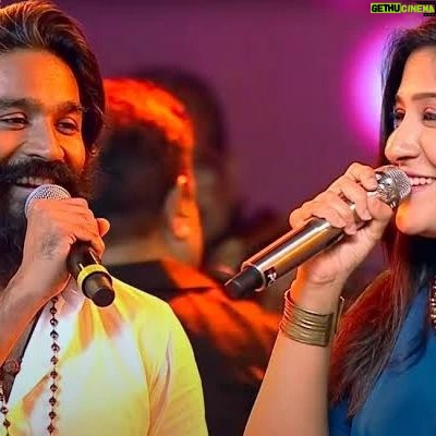 Shweta Mohan Instagram - Happy Birthday @dhanushkraja Sir! You've given me some of the best songs in my career ... You have a very special place in my heart! Always grateful for the love ❣️ You are truly a force to reckon with and will continue to admire you for all that you do as a star. Stay blessed and keep slaying !! 🎊💐🎂