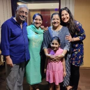 Shweta Mohan Instagram - Happy birthday to our dearest nightingale Chithra. May God bless you more and more with all health happiness and peace... Love you 🎶🥰💕