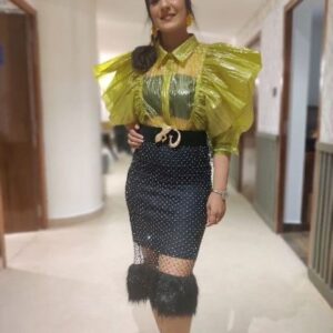 Shweta Mohan Instagram - Did you all catch me performing at the @iplt20 #iplopeningceremony this evening with #ARR Sir ? 😎🥰

#IPL2024 

Styled by Pavitra Sagar @stylemuze 
MUH - Team @asmithamakeoverartistry 
✨