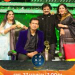 Shweta Mohan Instagram - Masters the Blasters Are Back...!!!😎🔥 #SanthoshameSaregamapa Saregamapa Senior Season 4 | April 27 | Saturday and Sunday at 7pm #SaregamapaSeniorsSeason4 #SaregamapaS4 #SaregamapaTamil #Srinivas #Saindhavi #VijayPraksh #Archana #ShwetaMohan #KSRavikumar #ZeeTamil