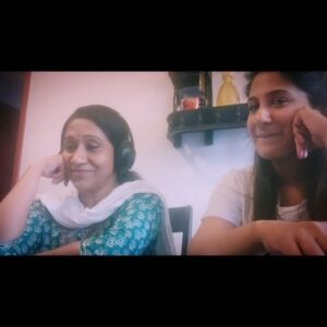 Shweta Mohan Instagram - Amma @sujathamohanofficial 's Reaction to my new music video 🥰🎶
#SthreeTheAnthem - Releasing in a FEW HOURS on my YouTube channel - shwetamohanofficial