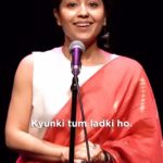 Shweta Tripathi Instagram – Kyuki Tum Ladki Ho!