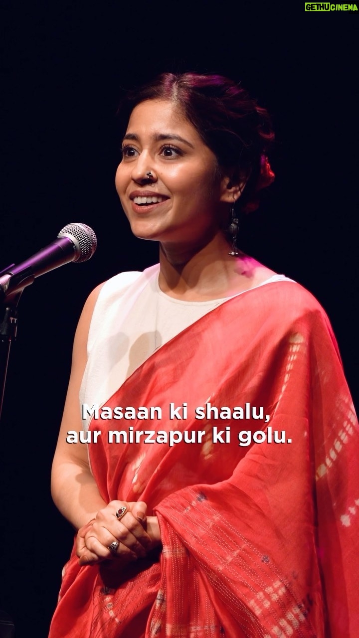 Shweta Tripathi Instagram - Masaan ki Shalu aur Mirzapur ki Golu!
