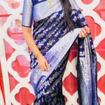 Shyamala Instagram – @vasthram_house_prestige & @vasthram_house thanks for this beautiful saree 😊