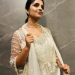 Shyamala Instagram – Who needs colours …? When we look fabulous in #white . #favcolor  Styled by : @impriyankasahajananda  Outfit :  @aaliyadeeba_official  Jewellery : @anyas_2020  Makeup : @vinod_bridelmakeupartist  Hair : Chandu