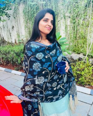 Shyamala Instagram - #goodweather #goodvibes 😊 @anvithafashions ❤️ this dress