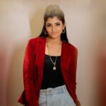 Shyamala Instagram – Life begins at the end of your comfort zone …! #newlook #newme  Styling : @greeshma_krishna.k  Blazer : @rvdesigner___  Jewellery: @fashioncurvee  Photography: @manoj_gangula  Makeup : @vinod_bridelmakeupartist  Hairstylist: @hair_by_bittu