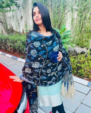 Shyamala Instagram - #goodweather #goodvibes 😊 @anvithafashions ❤️ this dress