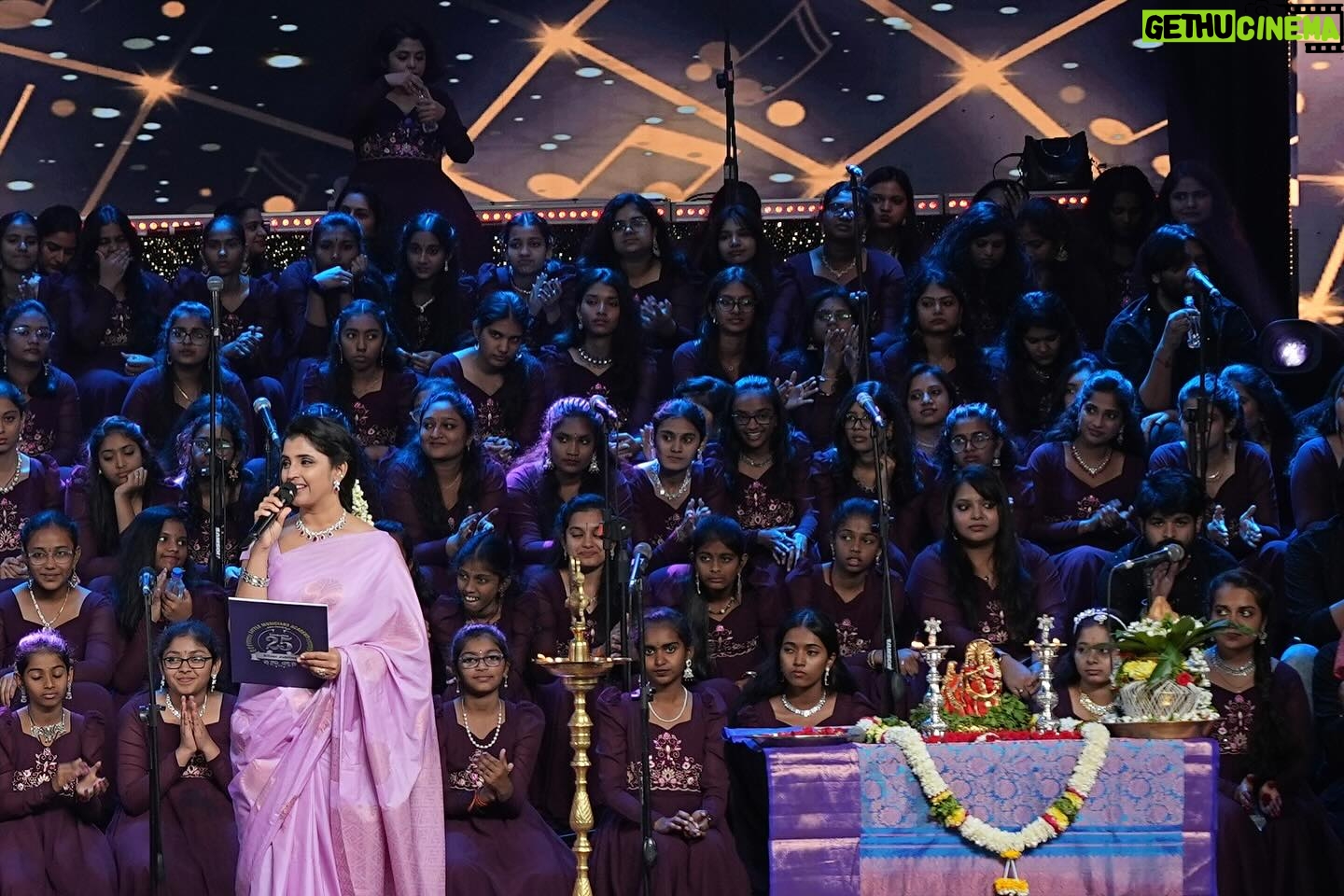 Shyamala Instagram - #balagandharvam @littlemusiciansacademyglobal 25 yrs #event to night @7pm @etvtelugu2708 @etvwin