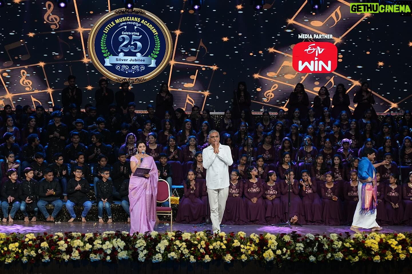 Shyamala Instagram - #balagandharvam @littlemusiciansacademyglobal 25 yrs #event to night @7pm @etvtelugu2708 @etvwin