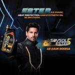 Sidharth Malhotra Instagram - Excited to be a part of @savsol.lubricants family, India’s leading engine oil brand. With their newly launched Ester 5 range, I’m confident of their commitment to bring cutting edge innovation in lubricants within the reach of commuters. Here’s to pushing boundaries and soaring new heights together! #AbKaunRokega!