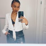 Sierra McClain Instagram - went outside last night. ✨