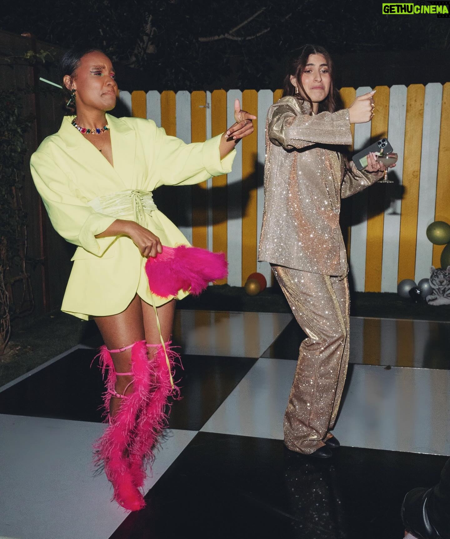 Sierra McClain Instagram - a time or two’s been had recently. 🪭🪄✨⚜️🔥 Happy Birthday to the princess @natacha.karam 🫶🏾 Here’s to 30. Love you always, always.