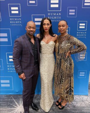 Sierra McClain Instagram - Had a blast with the Lonestar fam supporting @the_brianmichael at the @hrclosangeles dinner Sat night. ✨ 
SO proud of you, B. Love you dearly!