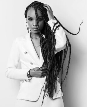 Sierra McClain Instagram - i was a BABY here, lol.
this is an old, unreleased shoot i was tagged in recently. 
i wasn’t gonna repost these initially. but after a short convo with my sister, i had flashbacks of how critical i used to be of myself during this time. 
i still am some days. most days. 
be kind to yourselves in the moment. love each other while you have time. forgive yourselves & move on. be the spirit that GOD has made you to be. 
love you guys. 🤍

photography: @michaelrowephoto 
hair: @lisadeveauxofficial 
makeup: @makeupbyjmonroy 
stylist: @godarrylgo