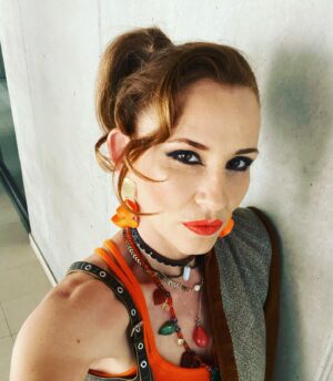 Sigrid Alegría Instagram - 🧡🧡🧡Aquí, conociendo a Jenny, una mujer más en mí 🧡🧡🧡 Conejo, la película 🎥