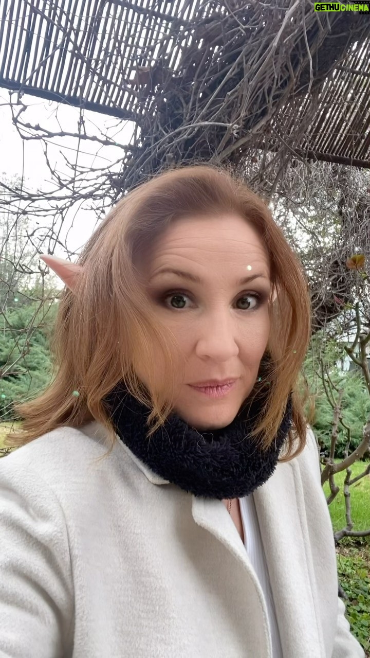 Sigrid Alegría Instagram - Orejas puntudas, colmillo afilado jajaja #miau #campanita #tinkerbell #grabando