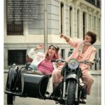 Silvia Abril Instagram - Hace unos días celebramos el 25 aniversario de @mujerhoy ❤️😍 Tenéis la anécdota de cómo descubrí la revista y donde estaba hace 25 años en su perfil. ¡Gracias por tanto, Mujer Hoy! Y que vengan otros 25 años más ✨ @percebesygrelos y yo para celebrarlo dimos una vuelta por la ciudad ¿y tú te montarías conmigo en un Sidecar?
