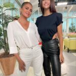 Silvina Luna Instagram - Sumandome a @flordeequipo con @flor_de_p 🔥🔥 Gran equipo y mucha buena onda! hoy compartiendo con @zaira.nara 🤍 Les dejo nuestros looks Black and White☺️ Mi elegido de @portsaidoficial . . . #work #blackandwhite #portsaid #mielegido #buenosaires