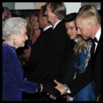 Simon Pegg Instagram - However you feel about this woman’s job, she did it tirelessly for 70 years and that is undeniably impressive. When I got to meet her at the royal gala premiere of the third Narnia movie back in 2010, she took an age to start speaking to me. She looked at me, smiling for a long time and I thought I had broken her, until she eventually asked me what character I played in the film. Later, sat three seats away from her, at the Odeon, Leicester Square, I became one of the few people to ever witness the queen of England wearing 3D glasses. At the end of the film, when my character Reepicheep makes his metaphorical journey to the east (dies), I looked over and witnessed her wipe a tear from her eye. I felt oddly proud. I try not to make the deaths of others all about me, a frequent and queasy habit on social media but this is the woman from the stamps and the coins and every bank note I ever spent, so I’m making an exception. Here we are back in 2010, shaking hands. RIP Elizabeth II, you’ve earned it.