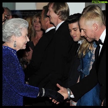 Simon Pegg - 56.7K Likes - However you feel about this woman’s job, she did it tirelessly for 70 years and that is undeniably impressive. When I got to meet her at the royal gala premiere of the third Narnia movie back in 2010, she took an age to start speaking to me. She looked at me, smiling for a long time and I thought I had broken her, until she eventually asked me what character I played in the film. Later, sat three seats away from her, at the Odeon, Leicester Square, I became one of the few people to ever witness the queen of England wearing 3D glasses. At the end of the film, when my character Reepicheep makes his metaphorical journey to the east (dies), I looked over and witnessed her wipe a tear from her eye. I felt oddly proud. I try not to make the deaths of others all about me, a frequent and queasy habit on social media but this is the woman from the stamps and the coins and every bank note I ever spent, so I’m making an exception. Here we are back in 2010, shaking hands. RIP Elizabeth II, you’ve earned it.