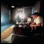 Simon Pegg Instagram - Grading the video for @officialrickastley’s new single, Forever and More. Sat next to my brilliant director of photography, @sparkymart. @blackdogfilms @nook80 #postproduction #film #behindthescenes #rickastley #simonpegg
