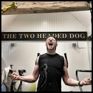 Simon Pegg Instagram - 100% fuck you Monday flex.