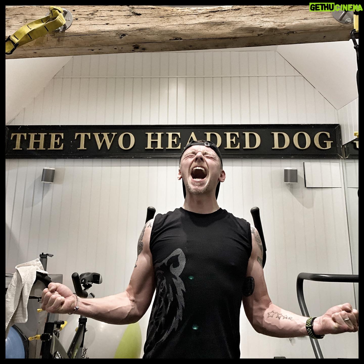Simon Pegg - 46.9K Likes - 100% fuck you Monday flex.