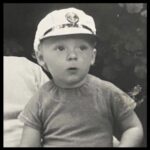 Simon Pegg Instagram - Isle of Wight, 1971. Nautical but nice. 👶🏼❤️