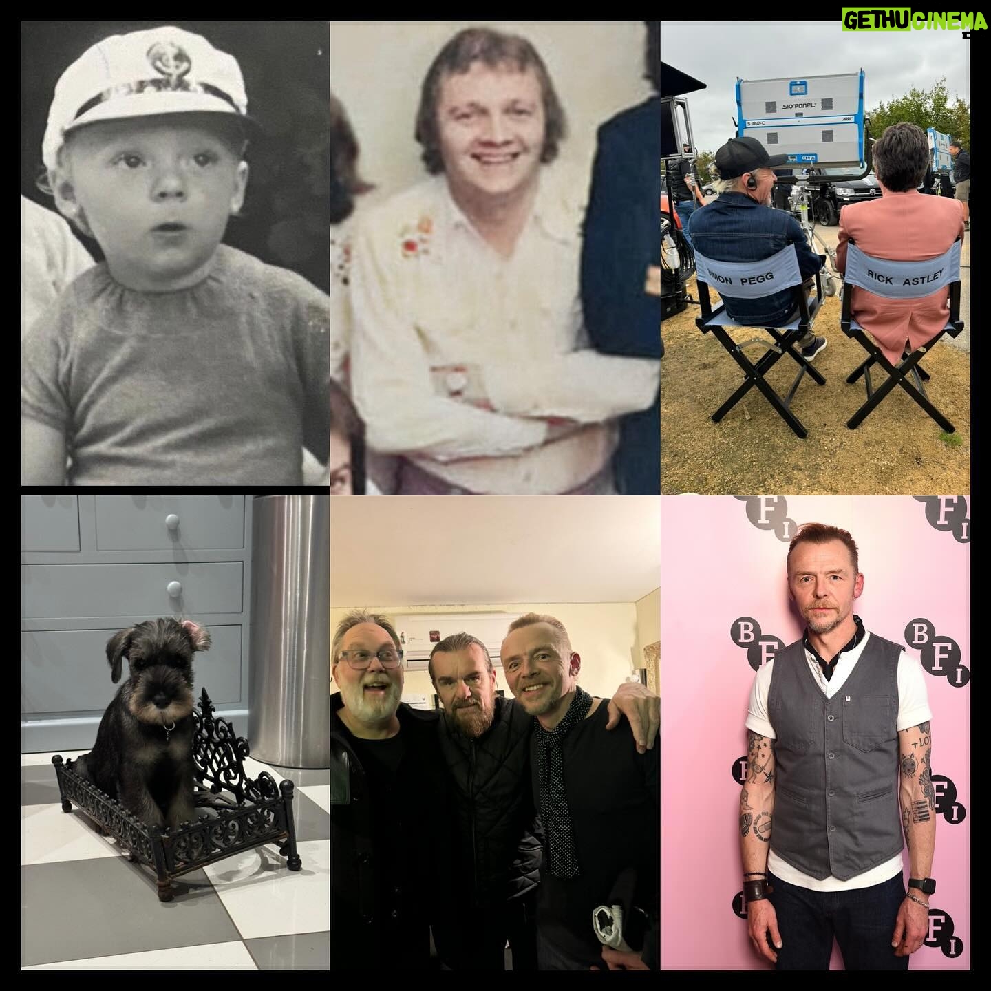 Simon Pegg - 42.7K Likes - One for every month of 2023. Happy New Year Instagramily. ❤️