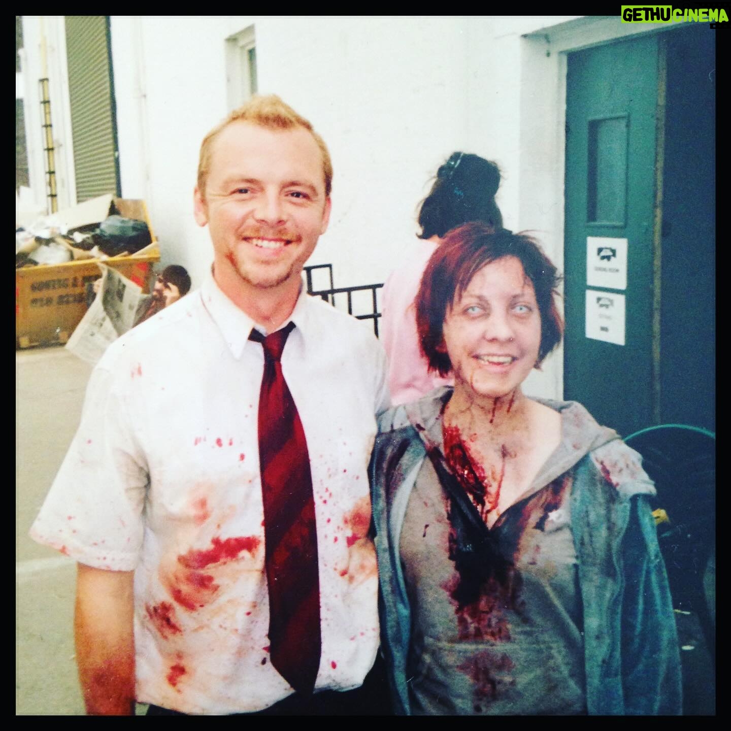 Simon Pegg - 64.8K Likes - Shout out to my little zombie sis, @katy_pegg ❤️🧟♀️