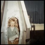 Simon Pegg Instagram - Every journey has a first step. Me, sitting in a cardboard spaceship in 1973. 🚀