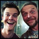 Simon Pegg Instagram – Father and Son together again. @theboystv, Season 4. Next year.