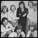 Simon Pegg Instagram - My brilliant dad’s band, Pendulum. Runners up on Opportunity Knocks, 1975. Dad is top row, 2nd left. ❤️