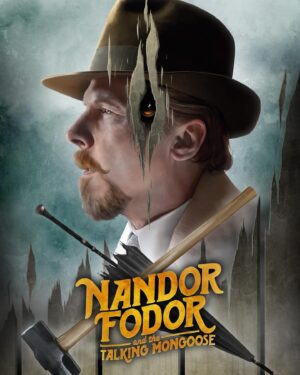 Simon Pegg Instagram - Haven’t been able to post about this while industrial action was ongoing but as luck would have it, it’s just landed on @amazonprime in the UK, in time for the resolution of the strike and weekend viewing. So if you like strange things, check out Nandor Fodor and the Talking Mongoose. 

Posters by @mistersamshearon 

@soaringsigal @driverminnie @mrchristopherlloyd @timdownie1 @ruthie_connell @gary_ramsey_beadle @jessicalbalmer @neilhimself