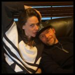 Simon Pegg Instagram - Hanging with my homegirl @rebecca_ferguson on the set of Mission: Impossible - Dead Reckoning Part 1, back in 2021. ❤️